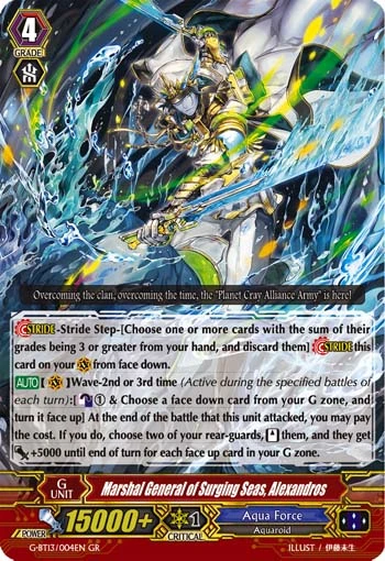 Marshal General of Surging Seas, Alexandros