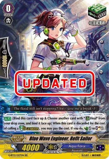 Blue Wave Engineer, Refit Sailor