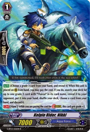 Kelpie Rider, Nikki