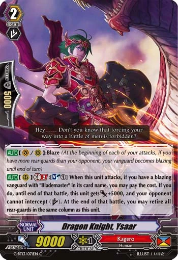 Dragon Knight, Ysaar