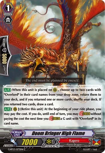 Doom Bringer High Flame