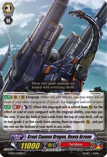 Great Cannon Dragon, Heavy Arzene