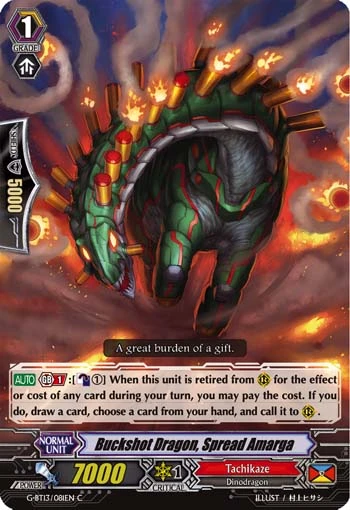 Buckshot Dragon, Spread Amarga