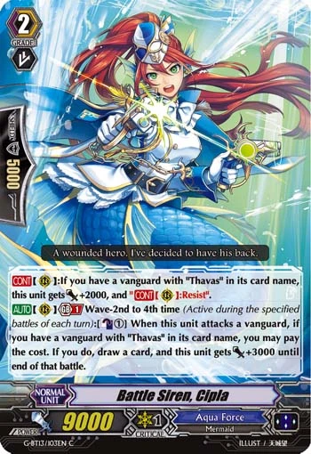 Battle Siren, Cipla