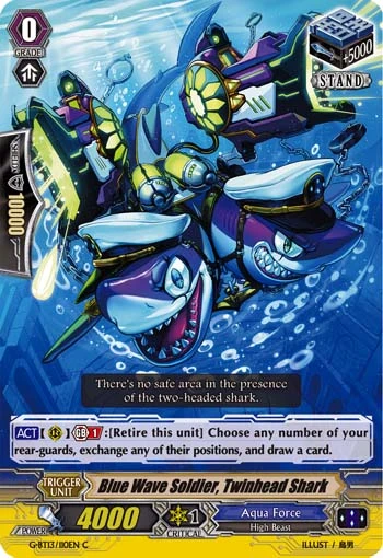 Blue Wave Soldier, Twinhead Shark