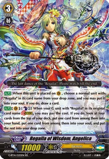 Regalia of Wisdom, Angelica