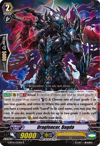 Dragfencer, Dagda