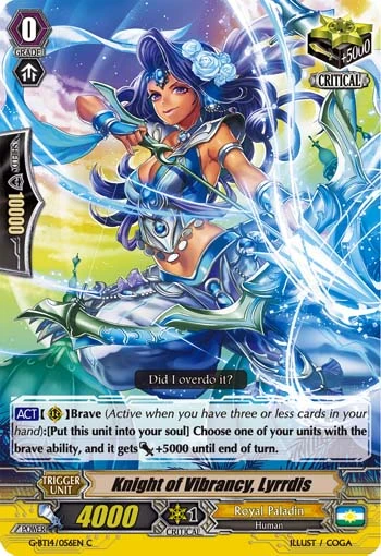 Knight of Vibrancy, Lyrrdis
