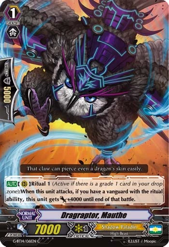 Dragraptor, Mauthe