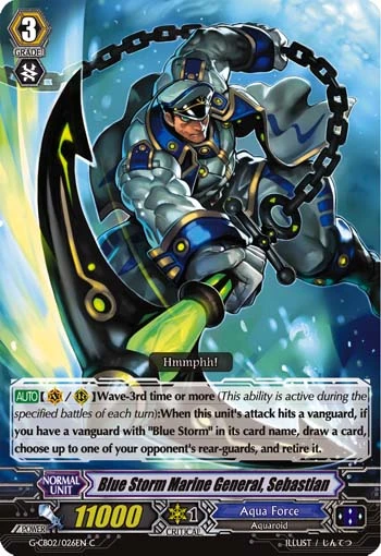 Blue Storm Marine General, Sebastian