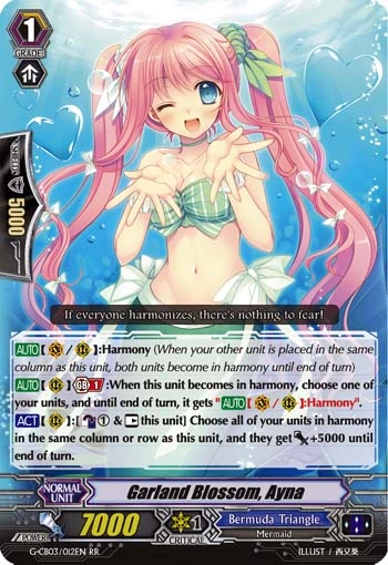 Garland Blossom, Ayna