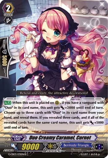 Duo Creamy Caramel, Cornet