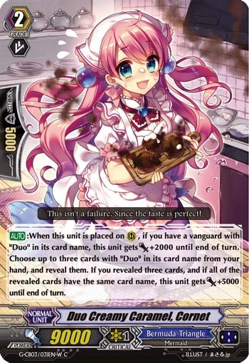 Duo Creamy Caramel, Cornet