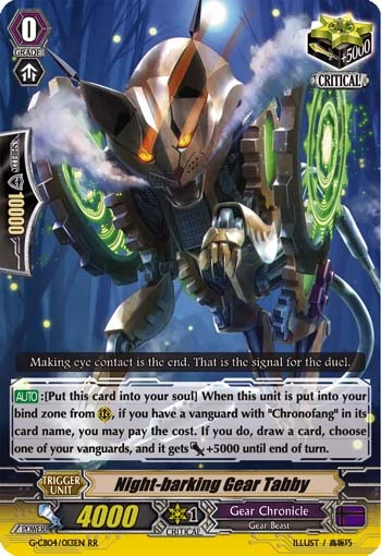 Night-barking Gear Tabby