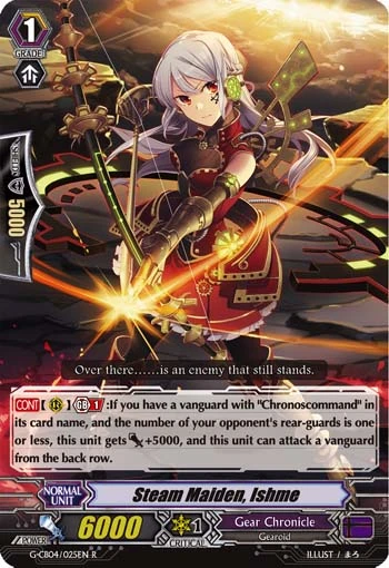Steam Maiden, Ishme