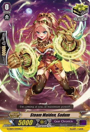 Steam Maiden, Sadum