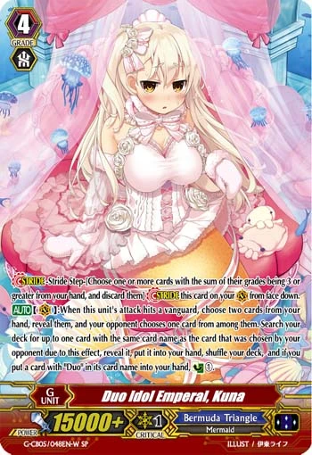 Duo Idol Emperal, Kuna