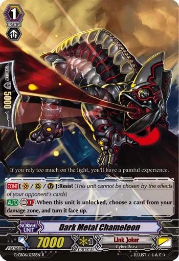 Dark Metal Chameleon