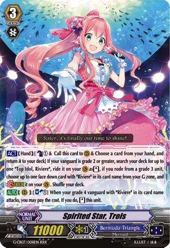 Spirited Star, Trois