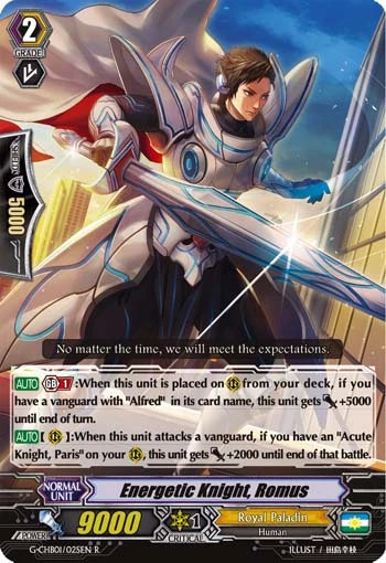 Energetic Knight, Romus