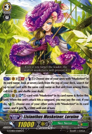 Lisianthus Musketeer, Loraine