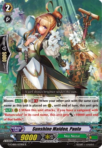Sunshine Maiden, Paula