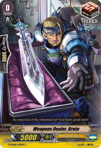 Weapons Dealer, Brutu
