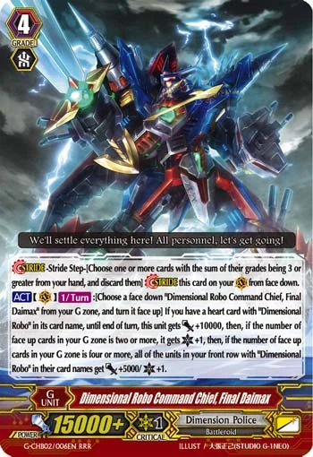 Dimensional Robo Command Chief, Final Daimax