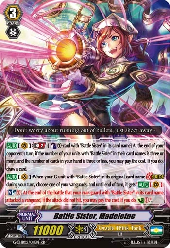 Battle Sister, Madeleine