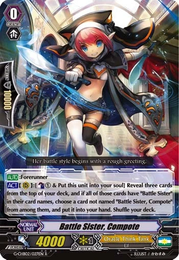 Battle Sister, Compote