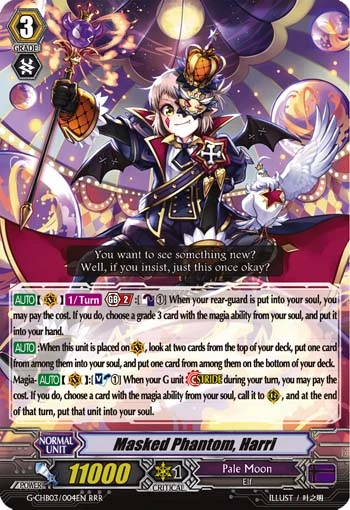 Masked Phantom, Harri
