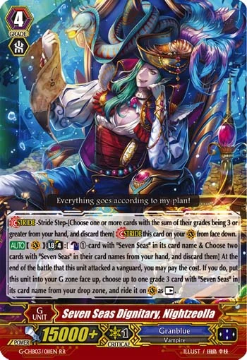 Seven Seas Dignitary, Nightzeolla