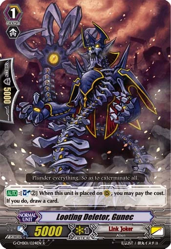 Looting Deletor, Gunec