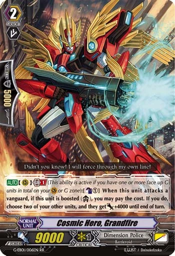 Cosmic Hero, Grandfire