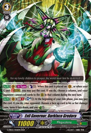 Evil Governor, Darkface Gredora