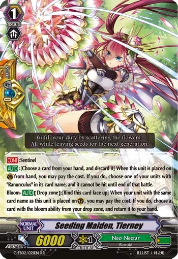 Seeding Maiden, Tierney