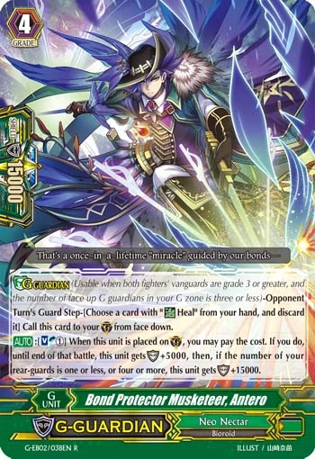 Bond Protector Musketeer, Antero