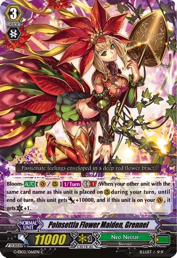 Poinsettia Flower Maiden, Grennel