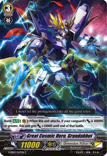 Great Cosmic Hero, Grandabbot