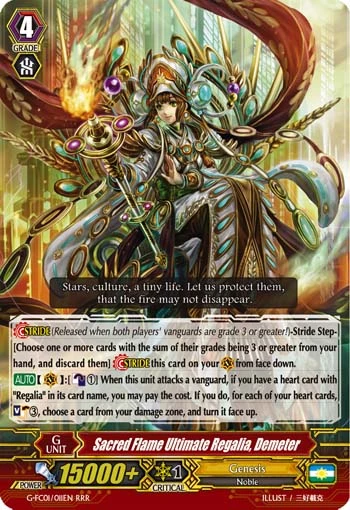 Sacred Flame Ultimate Regalia, Demeter
