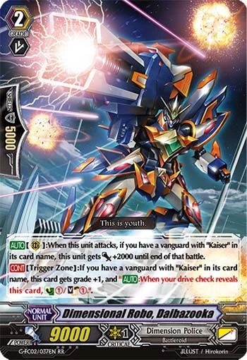 Dimensional Robo, Daibazooka