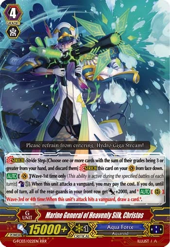 Marine General of Heavenly Silk, Christos