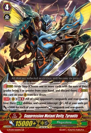 Suppression Mutant Deity, Tyrantis