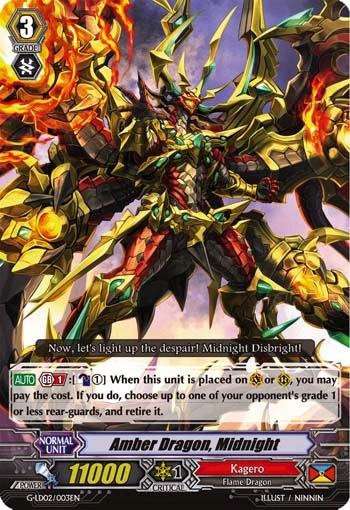 Amber Dragon, Midnight