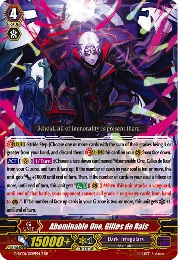 Abominable One, Gilles de Rais