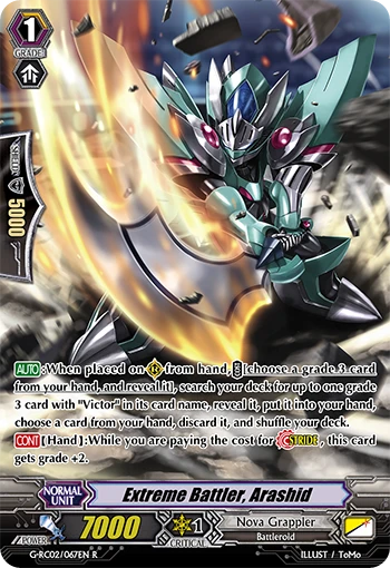 Extreme Battler, Arashid