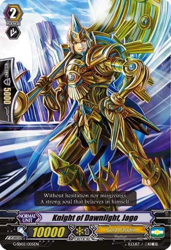 Knight of Dawnlight, Jago
