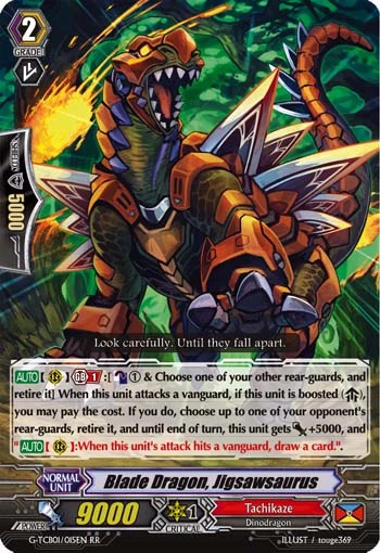Blade Dragon, Jigsawsaurus