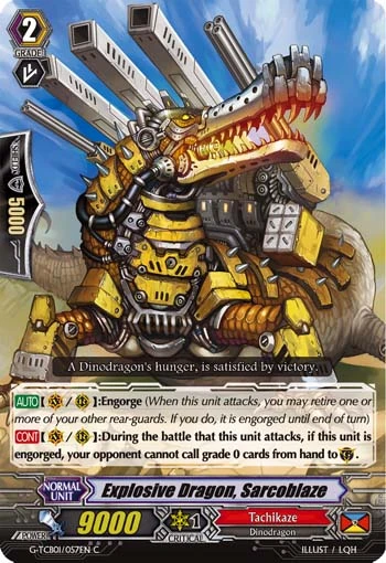 Explosive Dragon, Sarcoblaze