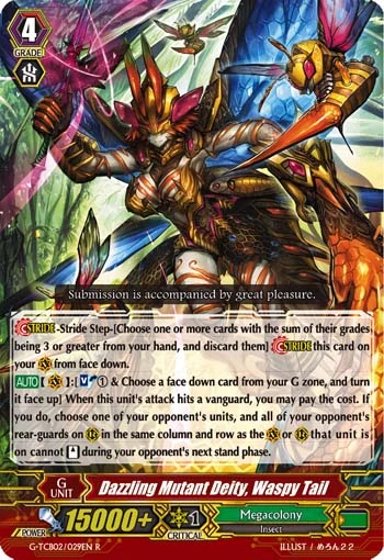 Dazzling Mutant Deity, Waspy Tail